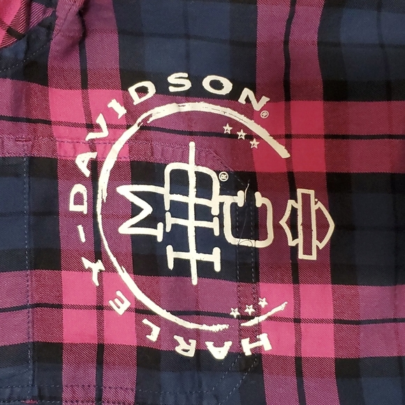 Harley Davidson Button Up - Picture 2 of 5